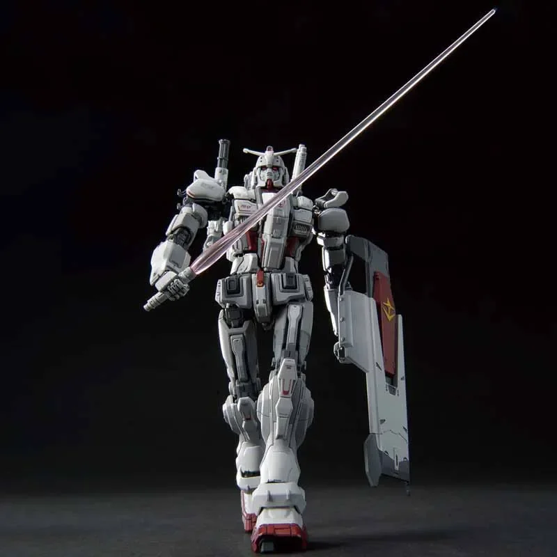 バンダイ-ガンダムアクションフィギュア,hguc,1/144 RX-78 g,e,ex [rfv],おもちゃモデル,ギフトコレクション,在庫あり