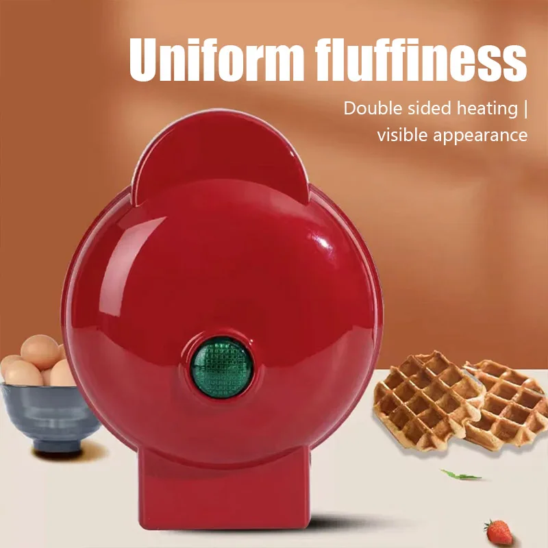 صانع الوافل الصغير صانع الخبز المنزلي صانع الكريب آلة خبز الكعك ساندويتش صانع الإفطار أجهزة الطبخ #4