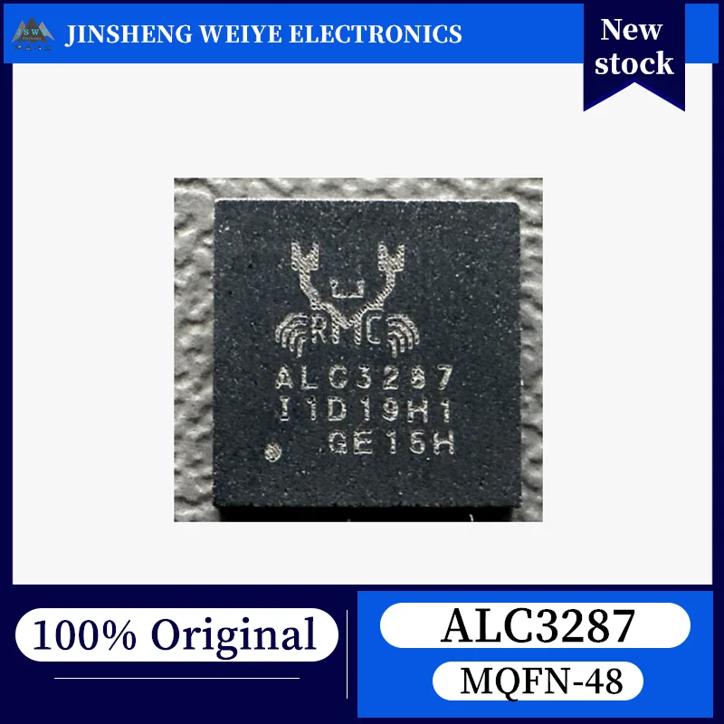 

(5/50 pieces) ALC3287 ALC3287-CG QFN-48 Audio Codec Chip, 100% New, Original, In Stock. Chipset