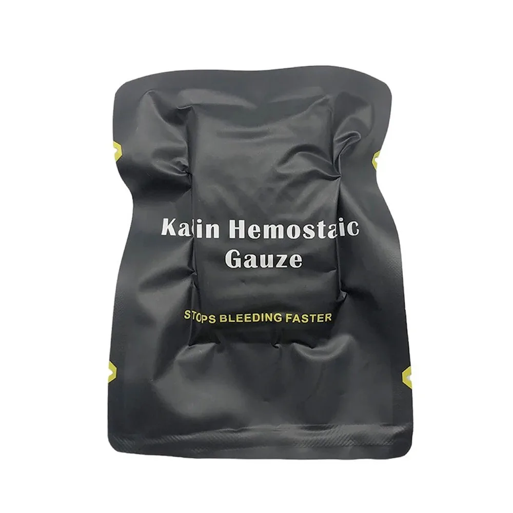 Kaolin Blutstillende Gaze Komprimierter blutstillender Verband Trauma Erste-Hilfe-Verband Notfall-Blutungskontrolle Wundverpackung ​ – Detail 2