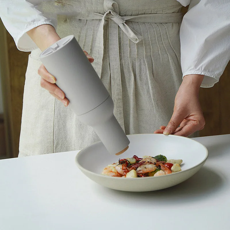 

Электрическая автоматическая мельница для специй с аккумулятором, мельница для тмина, измельчитель, кухонные приспособления для приготовления приправ