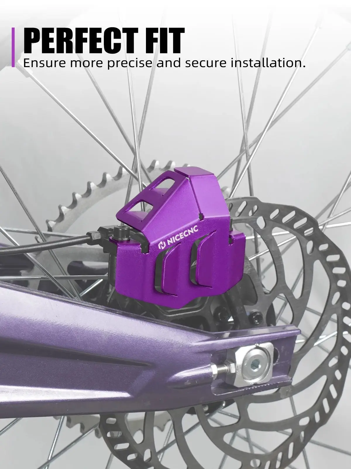 AliExpress NICECNC For Surron Light Bee X S L1E For Segway X160 X260 Motocross Rear Brake Caliper Guard Aluminum Electric Dirt Bike