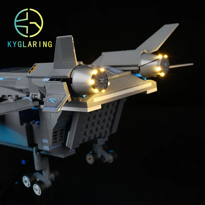 Kyglaring-Kit d'éclairage LED, blocs de construction non inclus, modèle 76248 soie et nuits