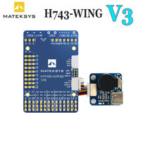 Matek H743-WING V3 STM32H743VIT6 Built-in OSD Support Dual Camera INAV Flight Controller for RC FPV Airplane Fixed Wing Drones