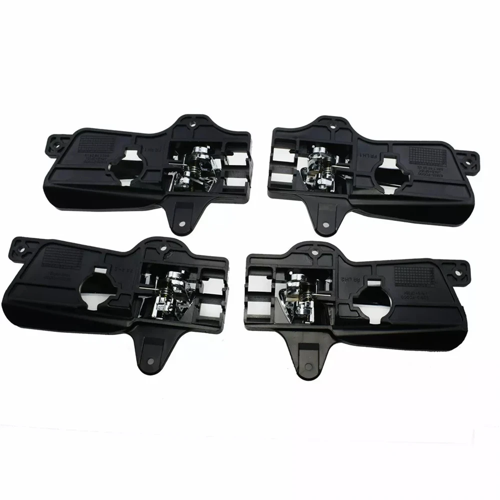 4Pcs/Set ​Car Interior Auto Door Handle Driver Passenger Chrome Front Rear Left Right for Hyundai I30 I30CW 2007-12 82620-2L010