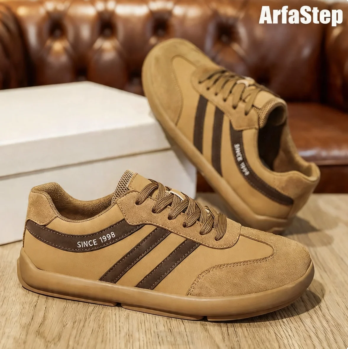 

Мужские повседневные кроссовки AS, удобные уличные туфли на плоской подошве, новые весенние модели с мягкой подошвой, модные низкие спортивные туфли унисекс