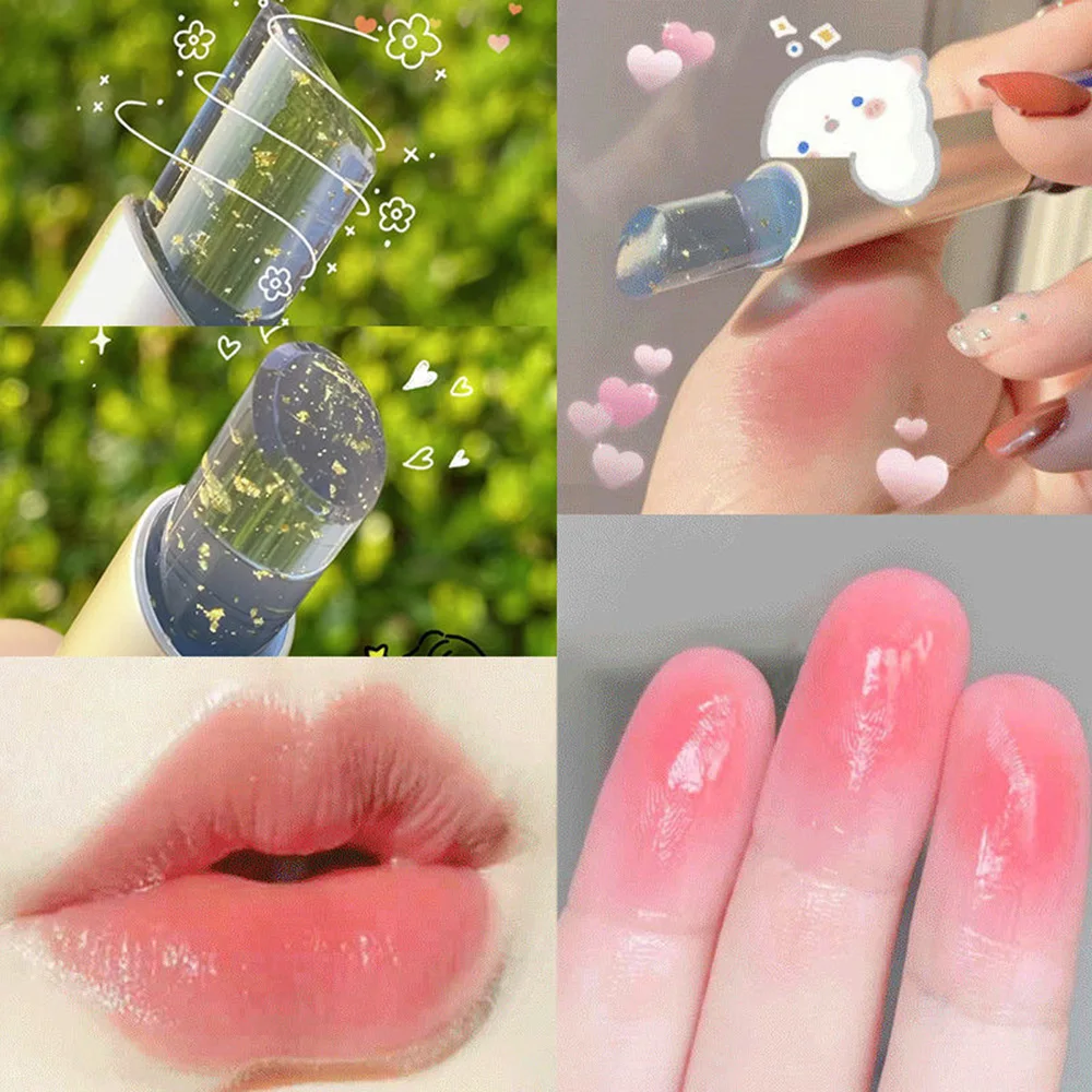 Color-Changing Lipstick Waterproof Magic Temperature Change Color Lip Moisturizing Lip Gloss Long Lasting Nutritiou Lip Balm Hot