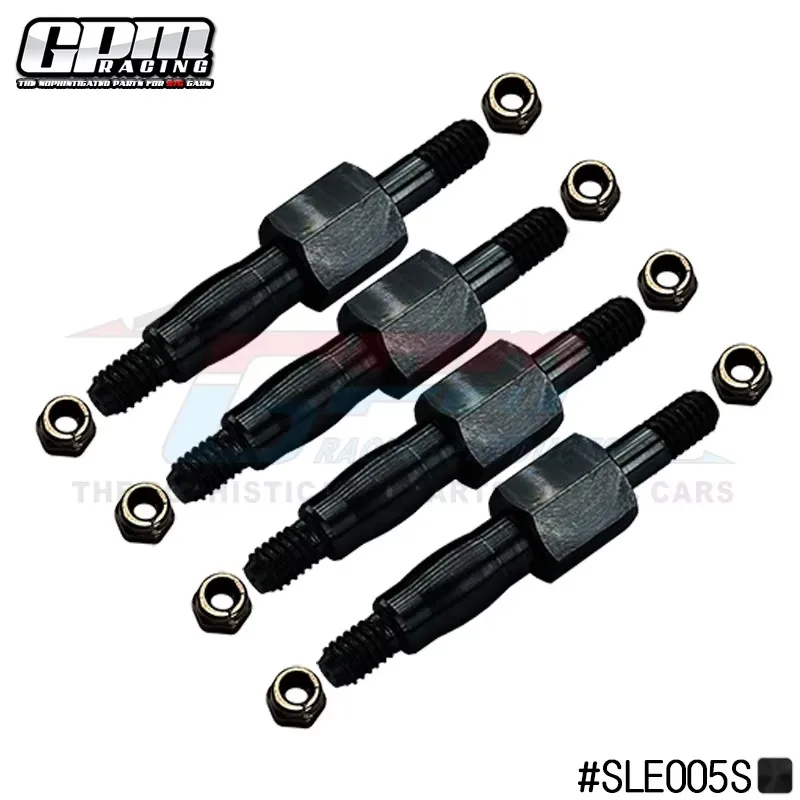 Medium carbon steel front and rear general shock absorber support bracket fixing screws for TRAXXAS 1/8 4WD SLEDGE