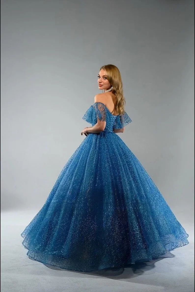 Tulle Corset luxury Dress Maxi Bridesmaid Dresses Ball Gown Evening Dresses Colorful Wedding Dress Party Puff Dress