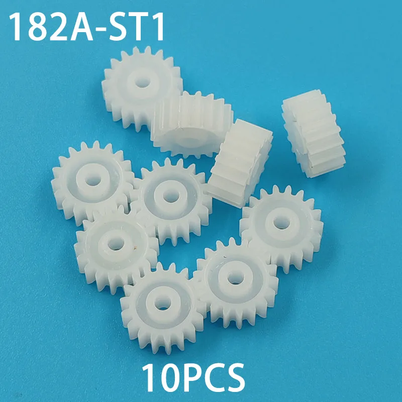 182A 0.5M Plastic Gears 18 Teeth OD=10mm Tight for 2mm Shaft Motor Fittings Small Pinion UAV Model Toy Parts