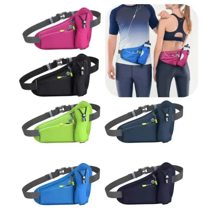 

Running Waist Bags Water Bottle Holder Hydration Belt Bag Men Women Sports Fanny Pack Gym Running Cell Phone Jogging Cycling Bag