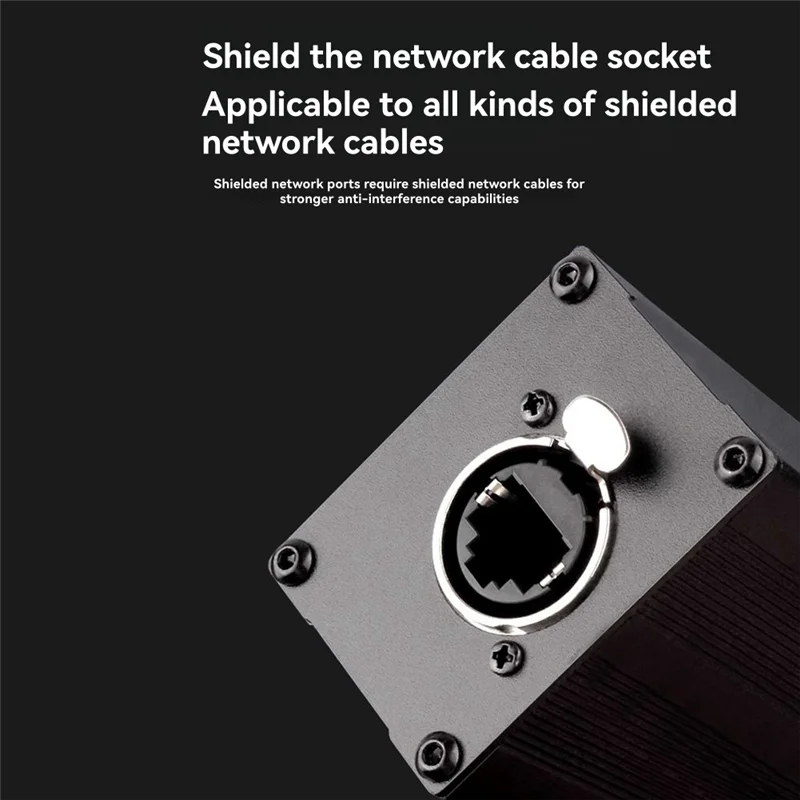 4-Channel XLR Audio And DMX Network Cable Extender, DMX512 Network Signal Extender For Stage Sound Lighting Studio-X64A