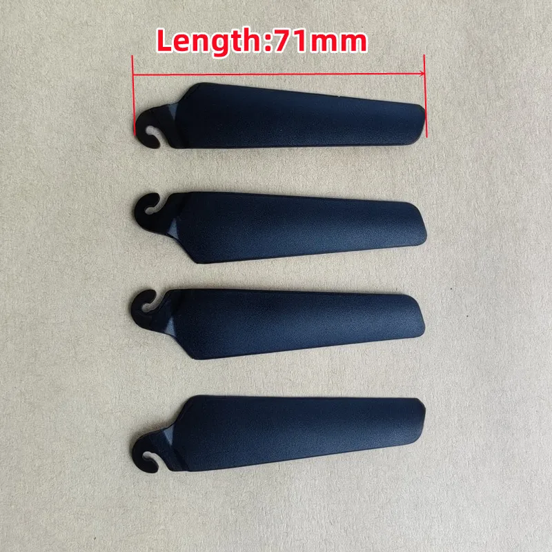 4pcs AB 7.1CM  71mm Spare Blades Fans Props For R/c Mini Helicopter Rotor Rc Drone Copter Toys Spare Parts Accessories