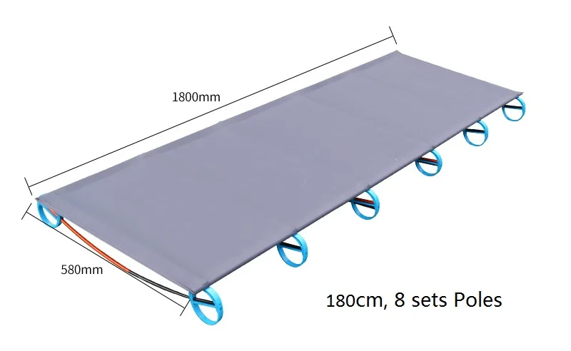 180cm bed 8 poles