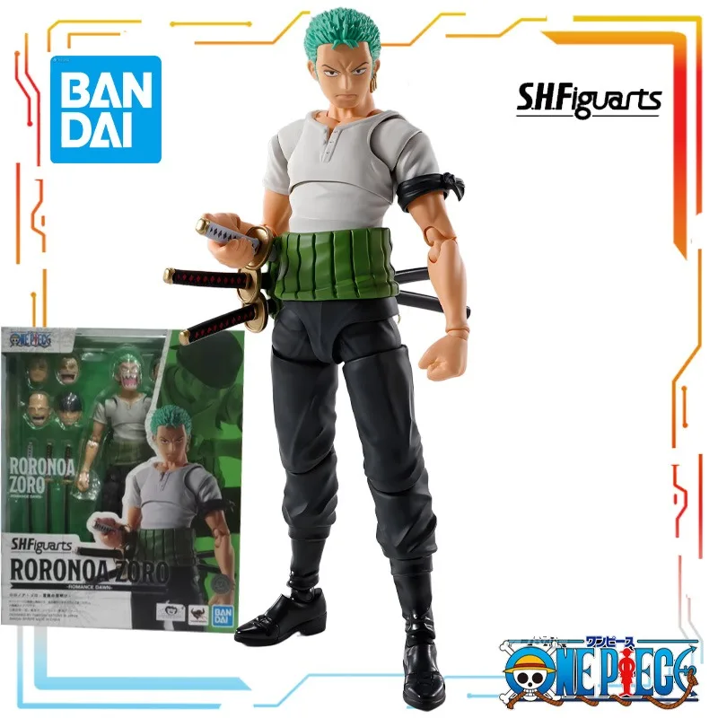 Autêntico bandai shf móvel amanhecer de aventura por munch d. Luffy anime figura de ação modelo brinquedos modelo meninos brinquedos presentes para meninos