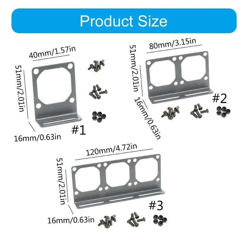 Braket Jembatan 4Cm Braket Penyangga Kipas Pendingin Memori PC Tempat Kipas Casing PC untuk Rak Pendingin CPU Mainboard Komputer