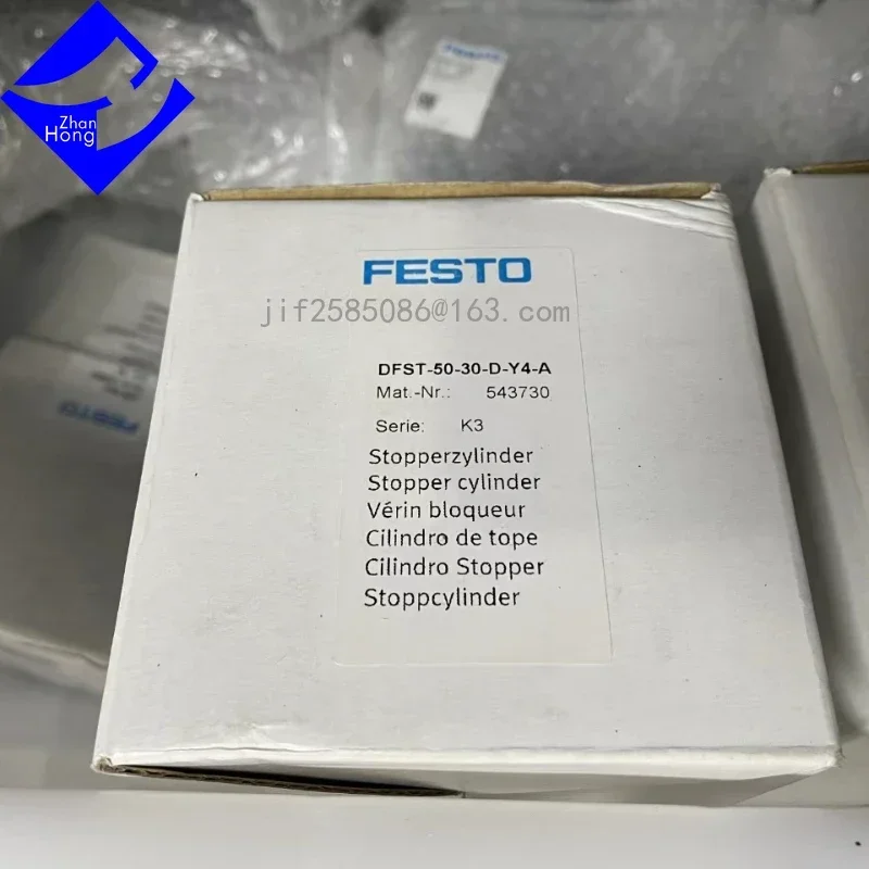 FESTO Genuine Original Spot 543730 DFST-50-30-D-Y4-A Stopper Cylinder,All Series Available for Real and Reliable Prices