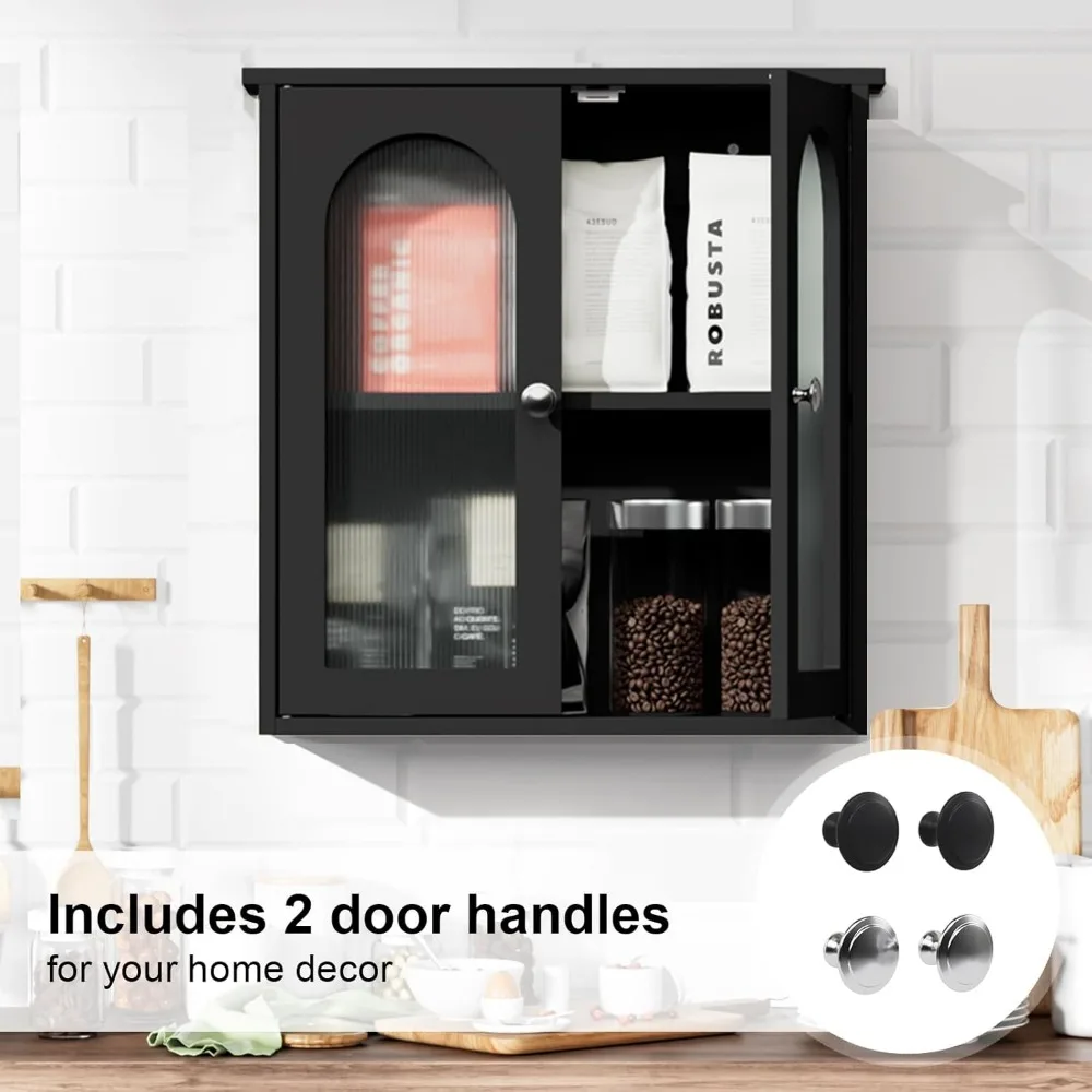 Armário de banheiro de parede arqueado para armazenamento acima do vaso sanitário