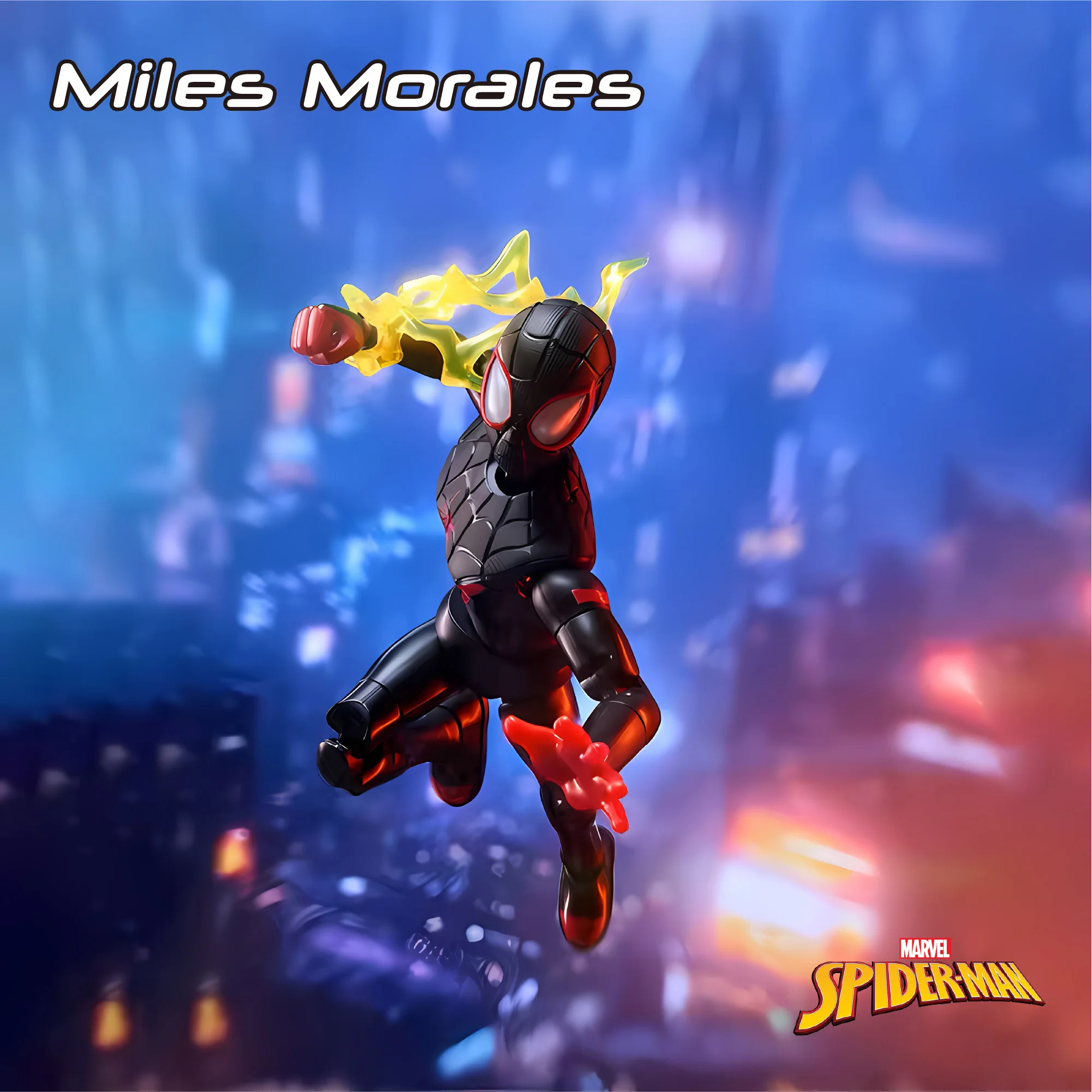 Blokees Galaxy Version Marvel Spider-Man Series Vol.5 Vol.6 ​Ghost Spider Miles Marales Octopus Venom Action Figure Collect Gift - view 3