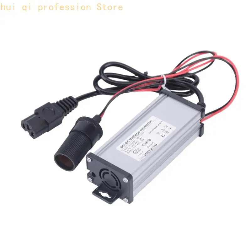 DC36V-120V zu DC12V Spannungswandler Step-Down-Modul mit Autosteckdose, 3-poliger Eingang für E-Bike-Scooter-Motorrad H8WE – Detail 8