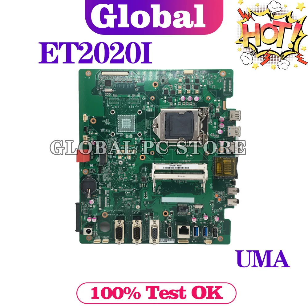 

KEFU ET2020I motherboard For ASUS ET2020I all-in-one computer UMA REV:1.2 motherboard perfect test