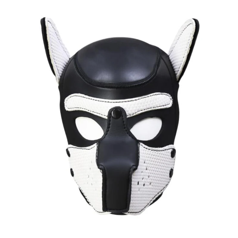 Pet Role Play Costume BDSM Adult Games Toy Puppy Play Cosplay Dog Hood Mask Neck Collar,Dog Tail Dog Paw Crawling,Boots Harness