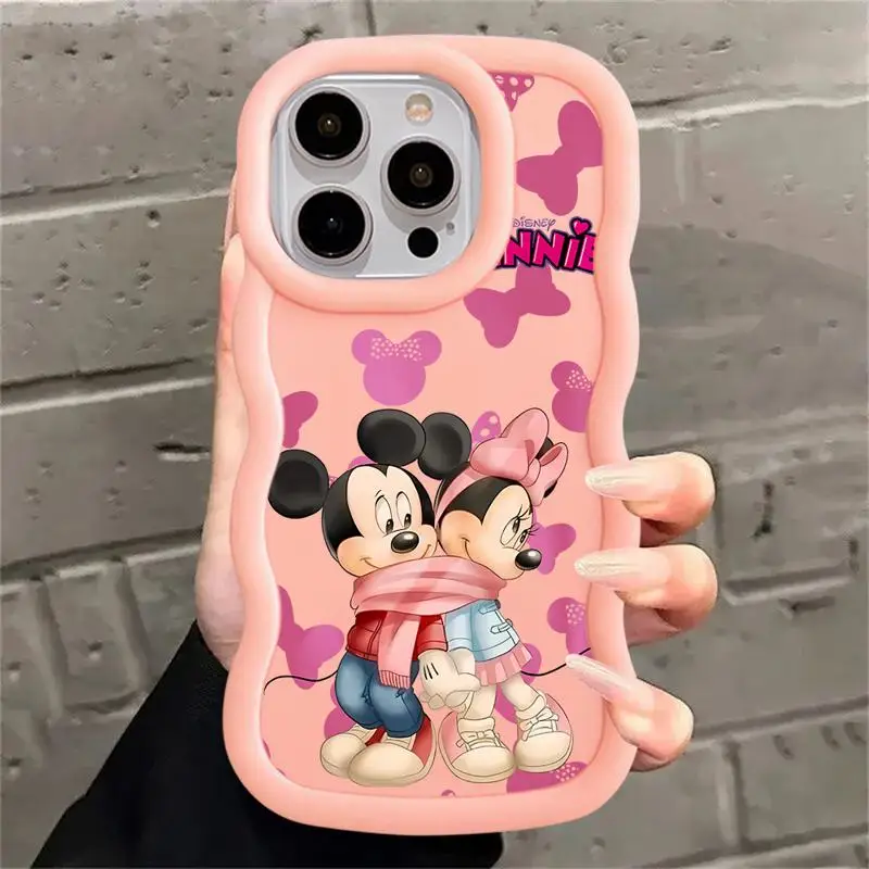 Disney Mickey Minnie Phone Case for Xiaomi Redmi Note 8 12 Pro 11 13 Pro Plus 13 10 Pro 10s 11s 9 9s 12S Soft TPU Silicone Cover