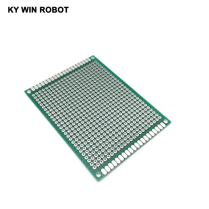 5pcs 6x8cm 60x80mm Double Side Prototype PCB Universal Printed Circuit Board Protoboard For Arduino