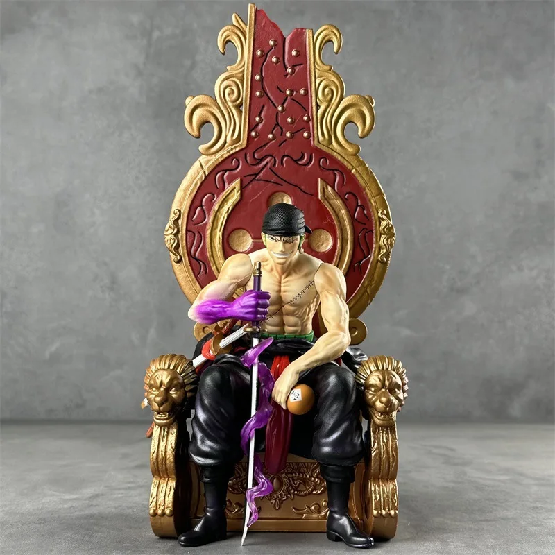 جديد 31.5 سنتيمتر قطعة واحدة Gk العرش سولون برأسين نحت يمكن أن تحل محل أنيمي اليدوية نموذج تمثال هدية مزخرفة للأطفال