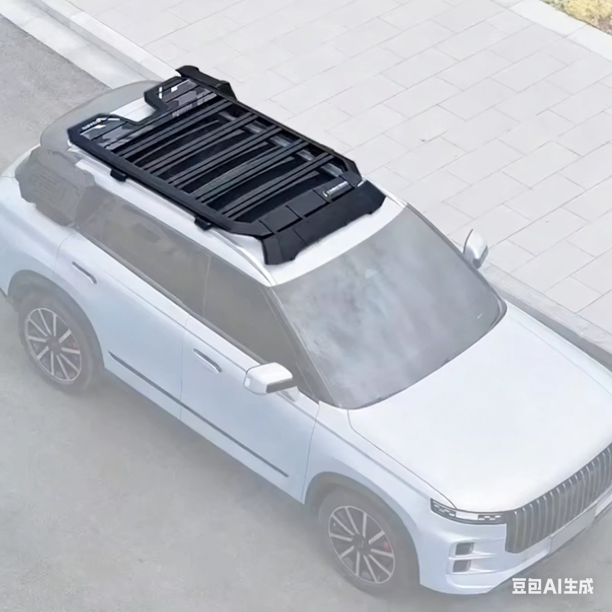 New Durable Luggage Roof Rack Off-Road Gear Box Aluminum Alloy Roof Platform for JAECOO J7 Accessories