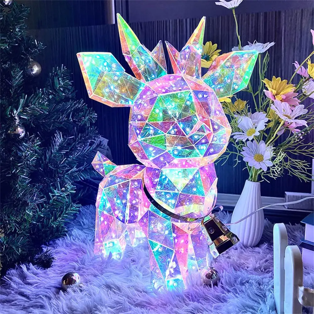 عيد الميلاد الخيال الغزلان مهرجان ضوء الجو ، آلهة ، أفضل صديق ، عيد الحب ، عيد ميلاد ، الإبداعية مضيئة هدية عيد الميلاد