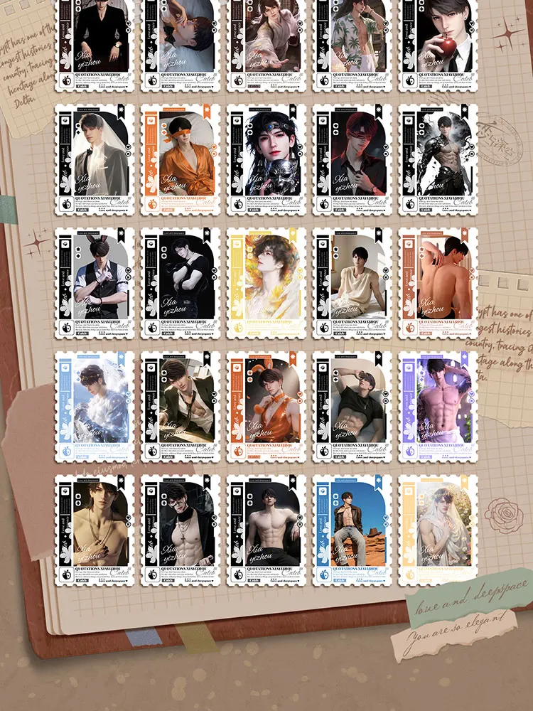 

2025 Newest SiNian WenChuang Love And Deepspace Tear Card Stamp Collection Hobby Game Manfu Collection Card Husbando Card Gifts