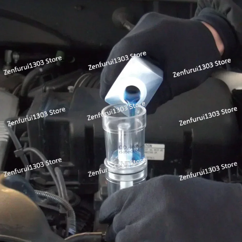 【2026】UpgradeEasy To Use Combustion Leak Tester Kit Co2 Fluid Head Gasket Test Car