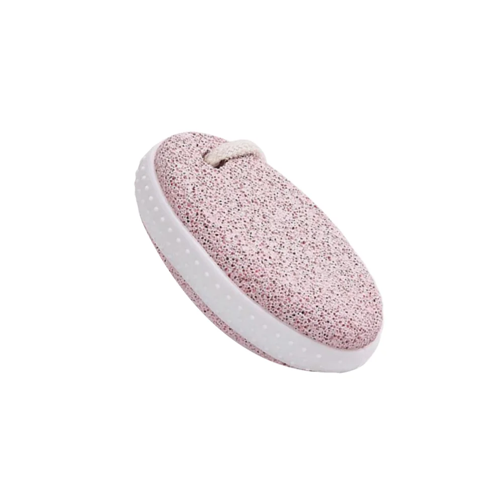 Oval Pumice Stone Foot Grinding Stone Dead Skin Remover Foot Rubbing Tool Foot Care Tool Pink Callus Removing Stone