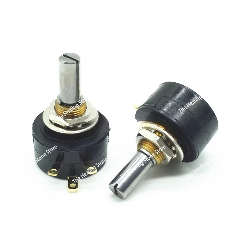 Precision Potentiometer MP21/MP21DM4 with Stop - RP19DM4 Compatible, 6848 Series Rotary Position Control