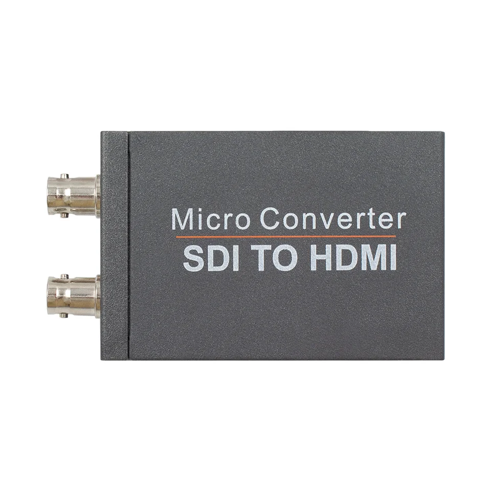 Adapter SDI na HDMI, konwerter BNC na HDMI, kompatybilny ze sygnałami 3G-SDI, HD-SDI, SD-SDI, szeroko stosowany w telewizji publicznej. — zdjęcie produktu 4