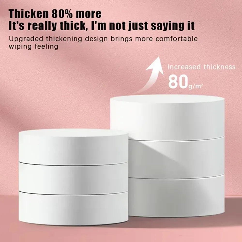 

5pcs Portable Enlarged Compressed Towel Quick-Drying Thickened Face Towel Washable Face Cleansing Towels Hotel