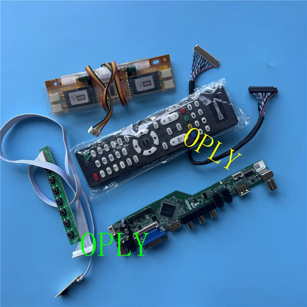30pin 4 CCFL LCD panel VGA Kit for LM201WE3-TLK3 LM201WE3-TLF2 LM201WE3 20.1