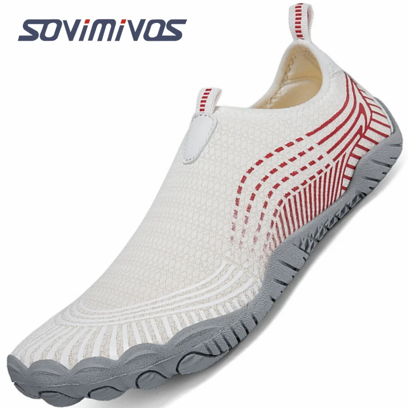 

Unisex Barefoot Shoes for Men Women Wide Toe Beach Walking Sneakers Zero Drop Outdoor Elastic Band Running Beach Slipper Sandals