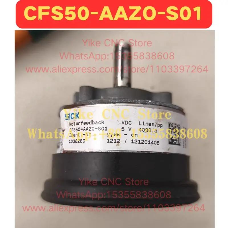 CFS50-AAZO-S01 Used Encoder Function Intact Expedited Delivery