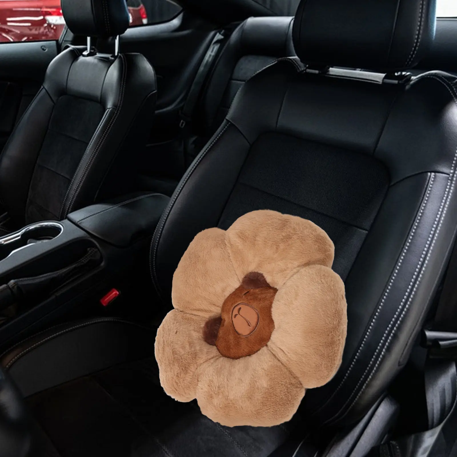 

Cute Pillow Car Lumbar Support Cartoon Seat Cushions Bedroom Pillows Seating Decorative Boho Covers Flower