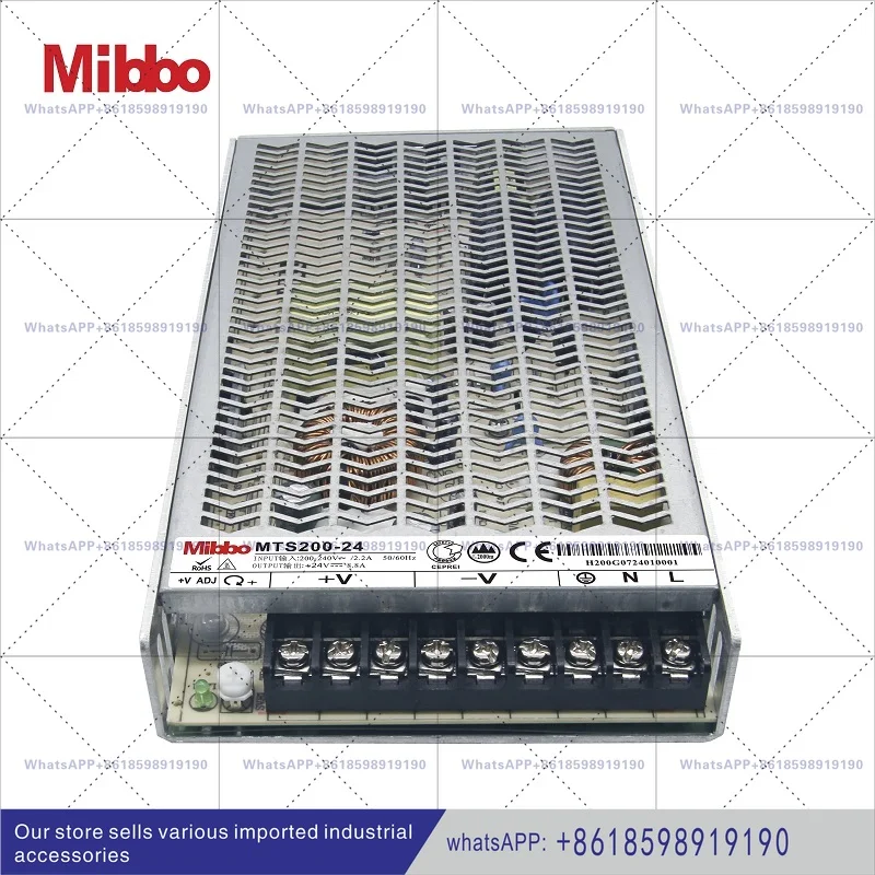 تحويل التيار الكهربائي وحدة رفيعة للغاية تحل محل محول LRS MTS 200W