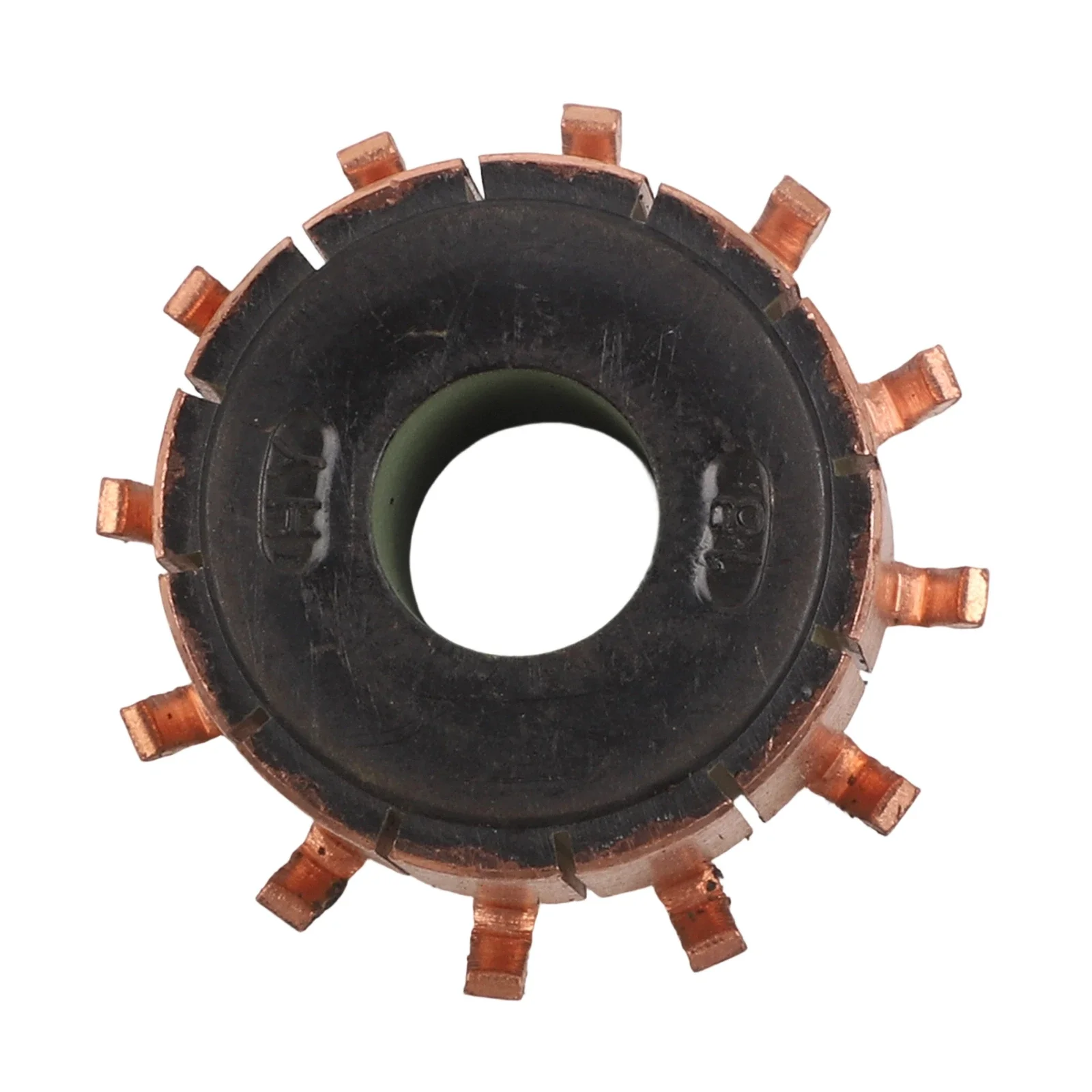 For DC Motor Commutator Wear Resistance Silver Copper 12P Teeth Gear 9*23*17.5(18)mm Electric Motor Brand New Hot Sale