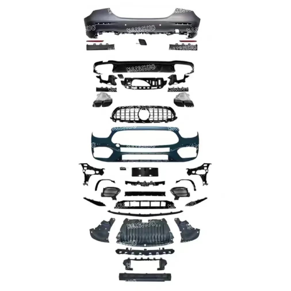 Benz W213 Old Upgrade New E63 AMG Body Kit For Mercedes Benz E Class Car Bumper Bodykit