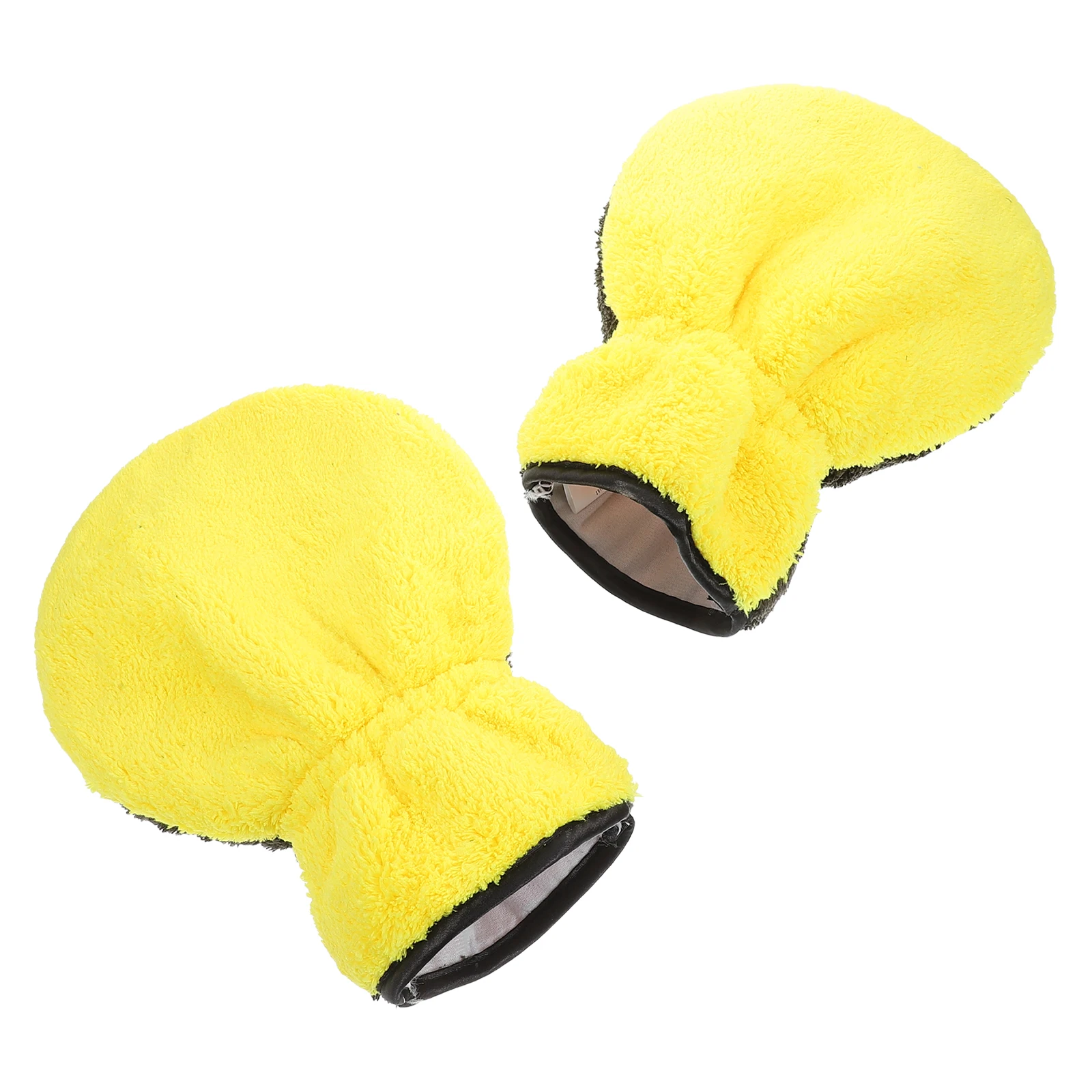 

2pcs Washing Long Cleaning For Car Detailing Supplies Dog Bath Gloves Scrubber Reusable Wash Mitts Car Cleaning Tools Sponge