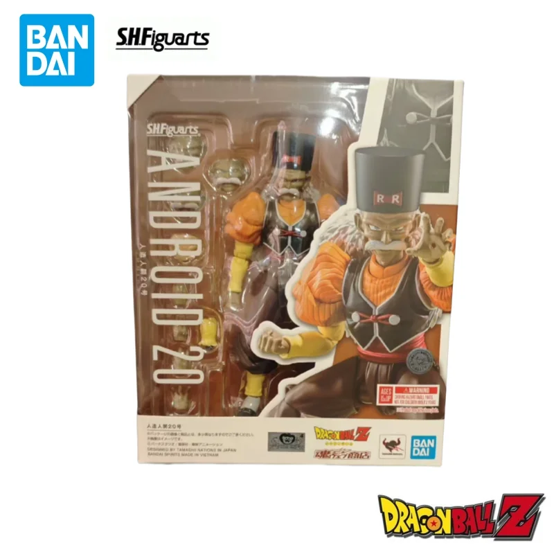 

In Stock Bandai Model Doll Brand New Boxed Dragon Ball Shfiguarts Dr Gero Original Anime Characters Garage Kit Collectible