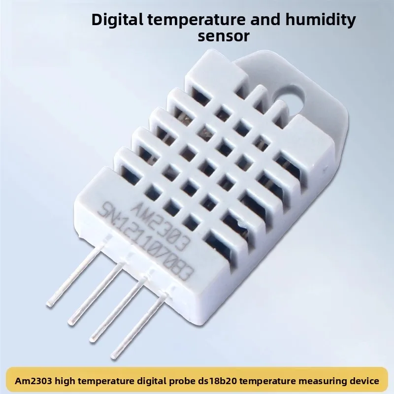 AM2303 Digital Temp & Humidity Sensor | High-Accuracy High-Temp Probe Composite Module