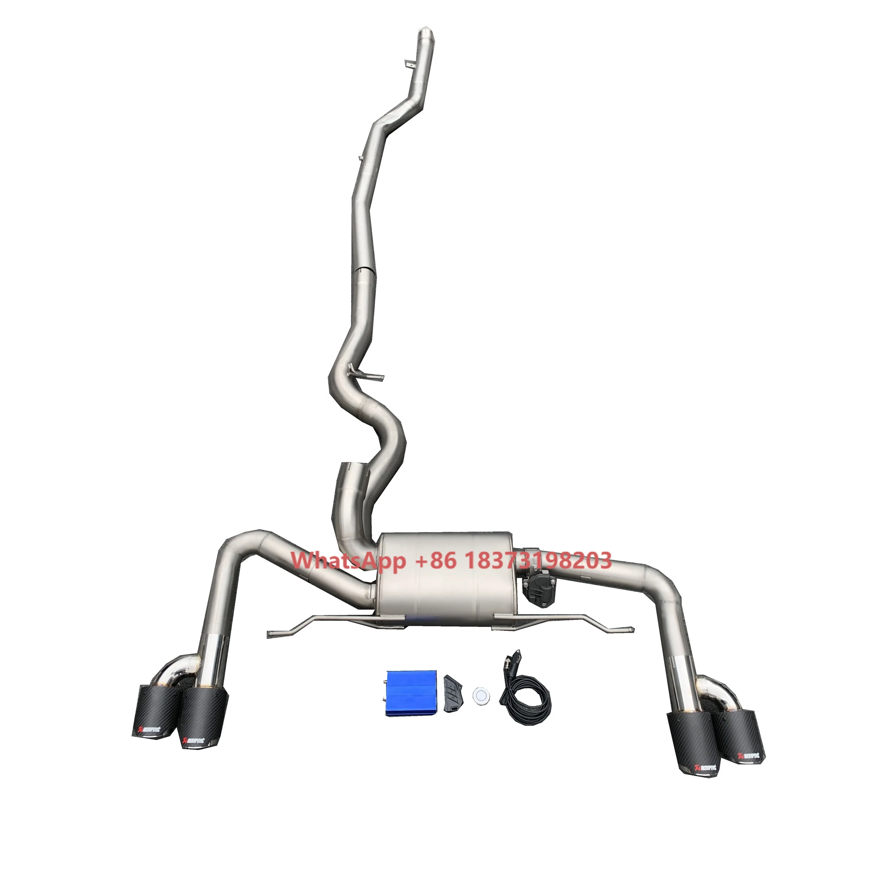 

Tuning Performance Ss304 Catback 340/340i/440/440i 3.0t 2016-2023 Midpipe Valvetronic Muffler Exhaust System for with Valves