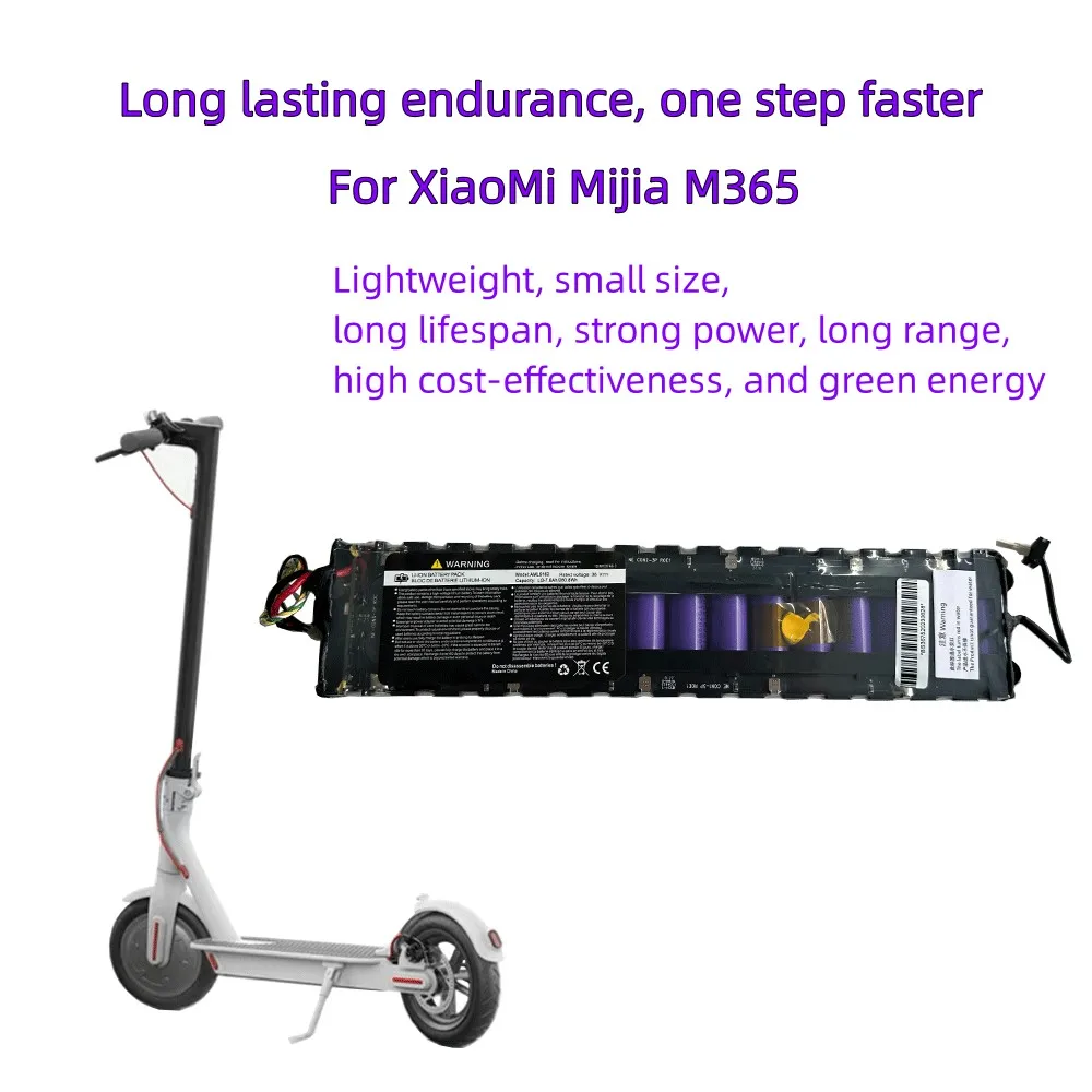 For Xiaomi Mijia M365/1S Pro Motorized Scooter. 36V18650 LG Imported Battery Lithium Battery Pack. 10S3P.7800mAh