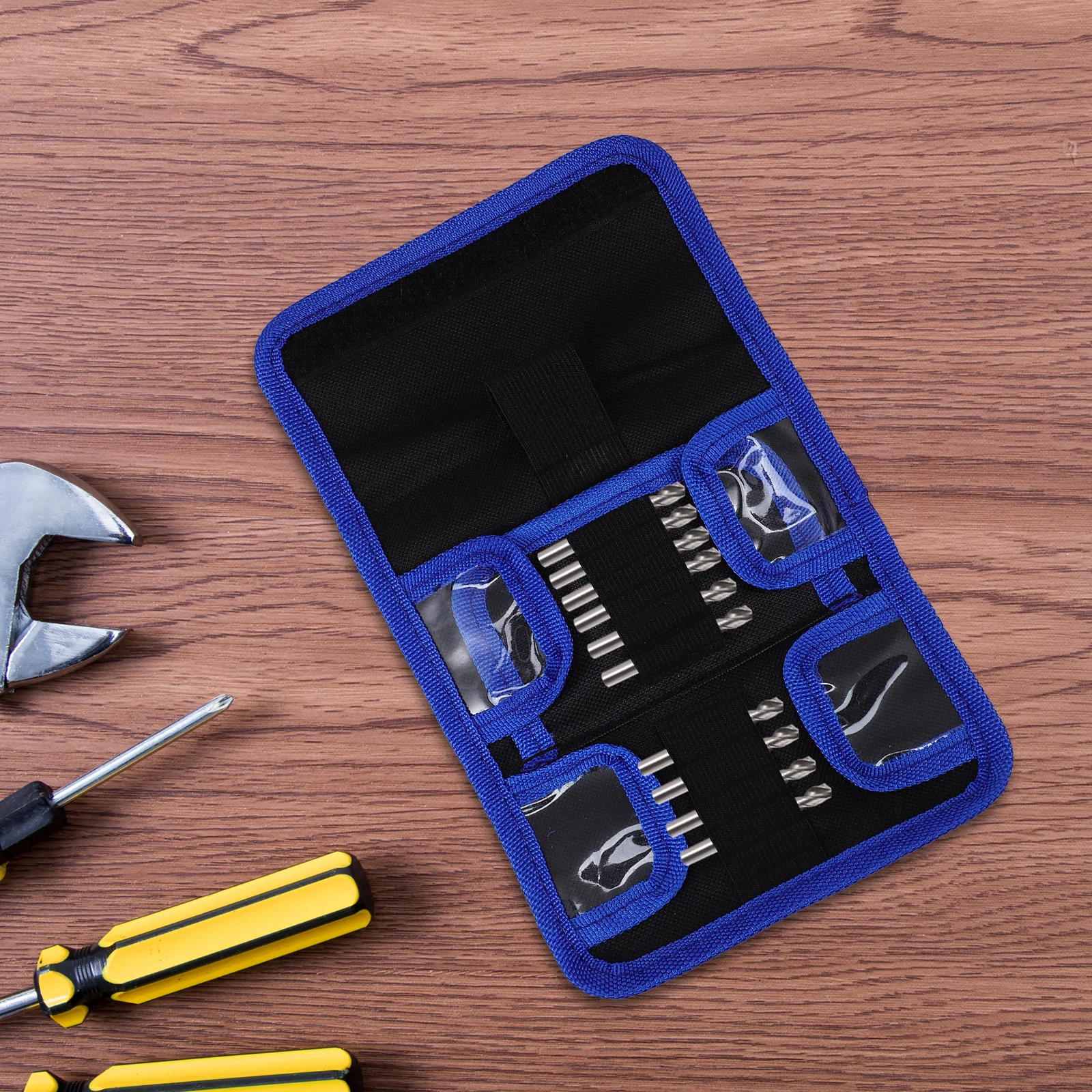 Portable Canvas Cloth Tool Pouch Organizer for Dad Boyfriends Carpenters Gifts Tool Pouch Organizer for Storage Tools